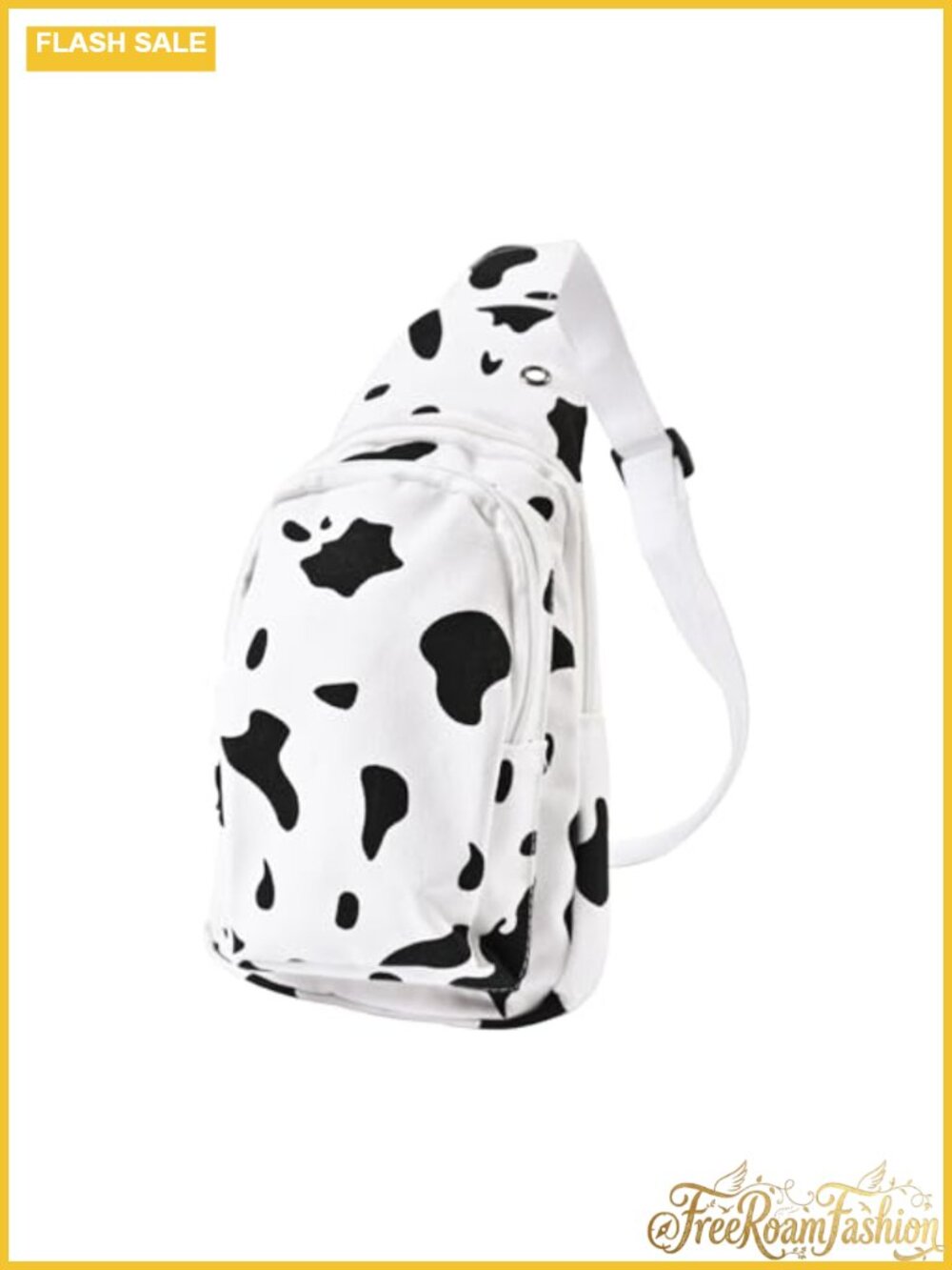Canvas Sling Bag Lightweight Crossbody Shoulder Chest Bag Adjustable Strap